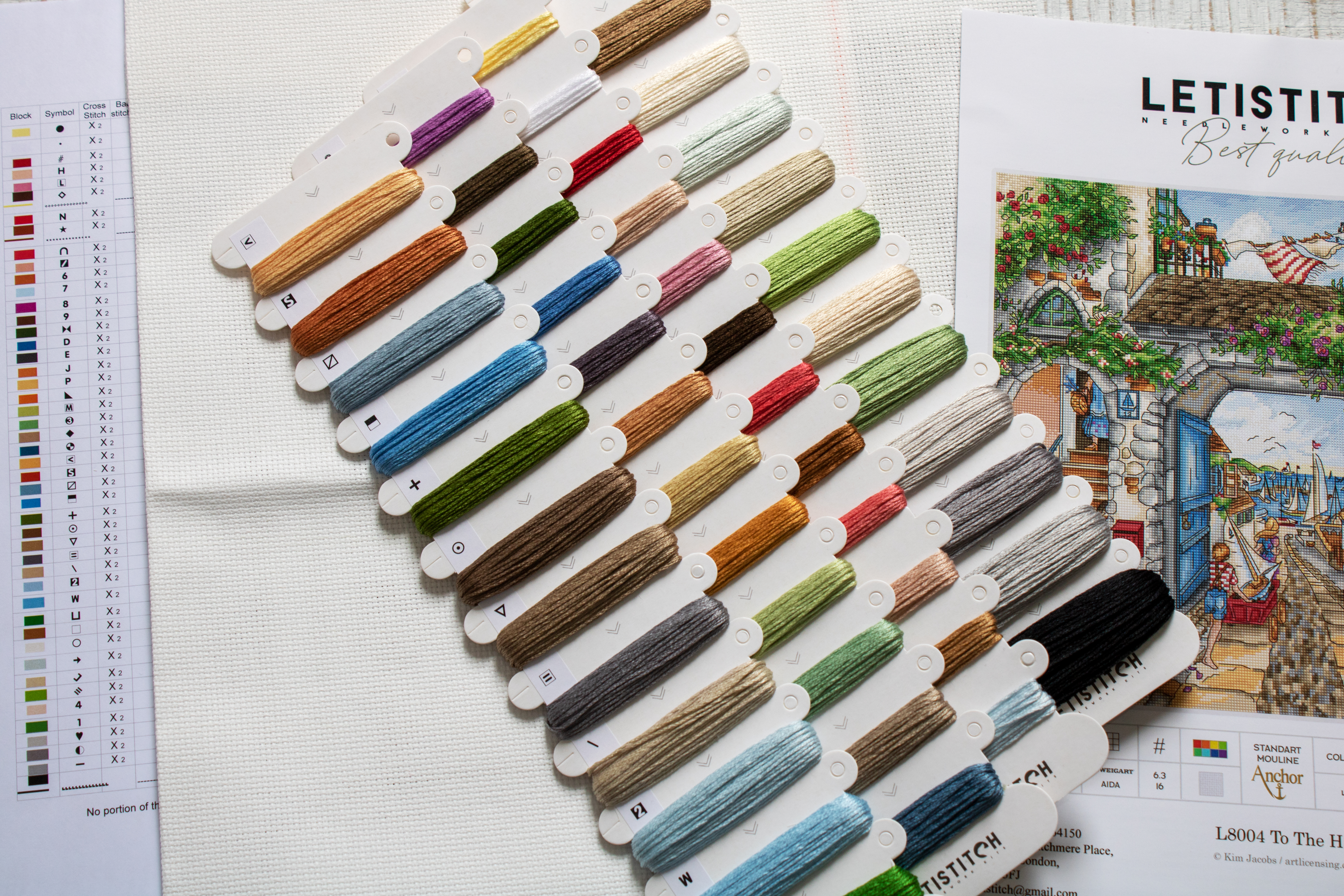 To The Harbor - Cross Stitch Kit