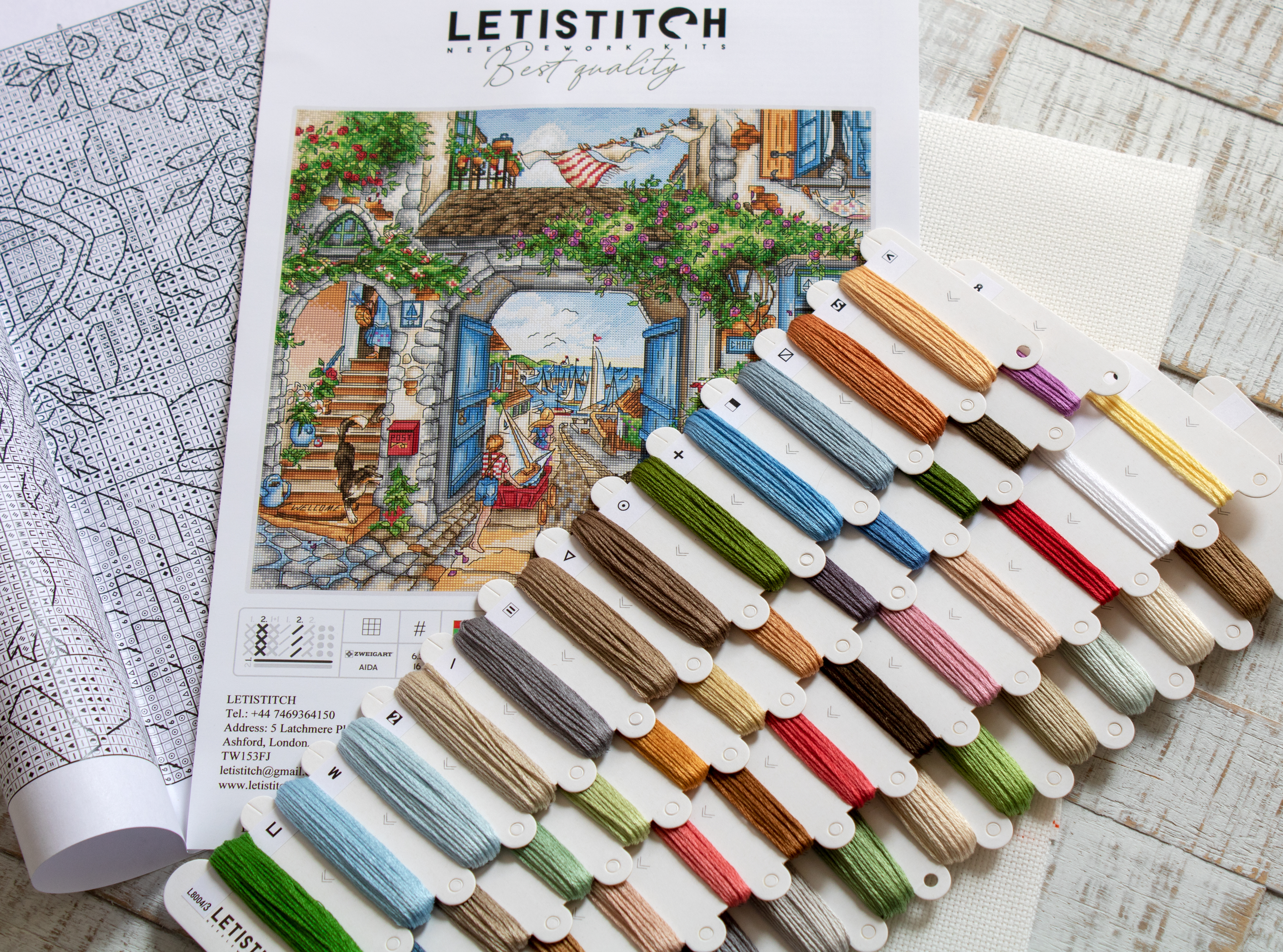 To The Harbor - Cross Stitch Kit