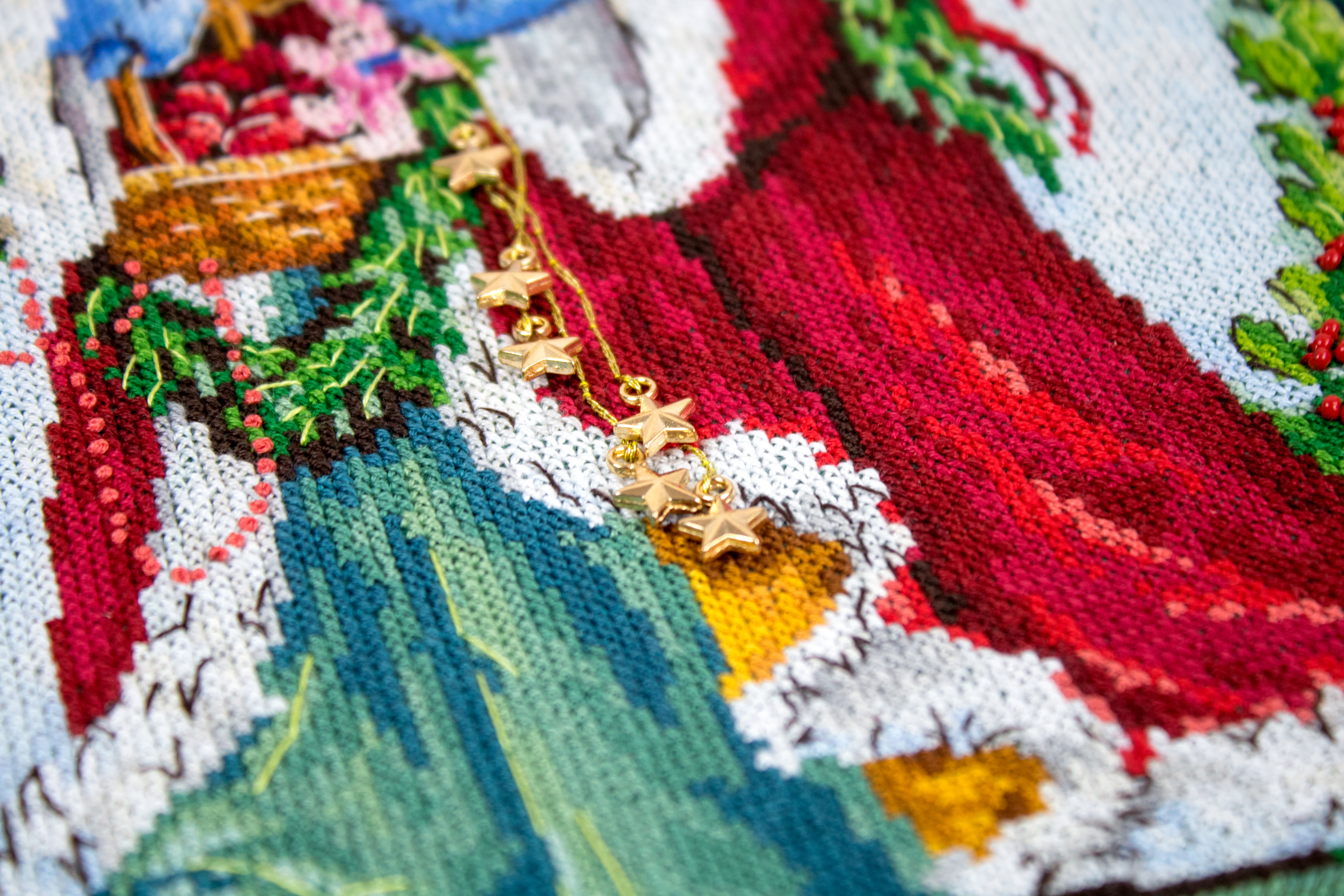 Jolly Saint Nick - Christmas Cross Stitch Kit