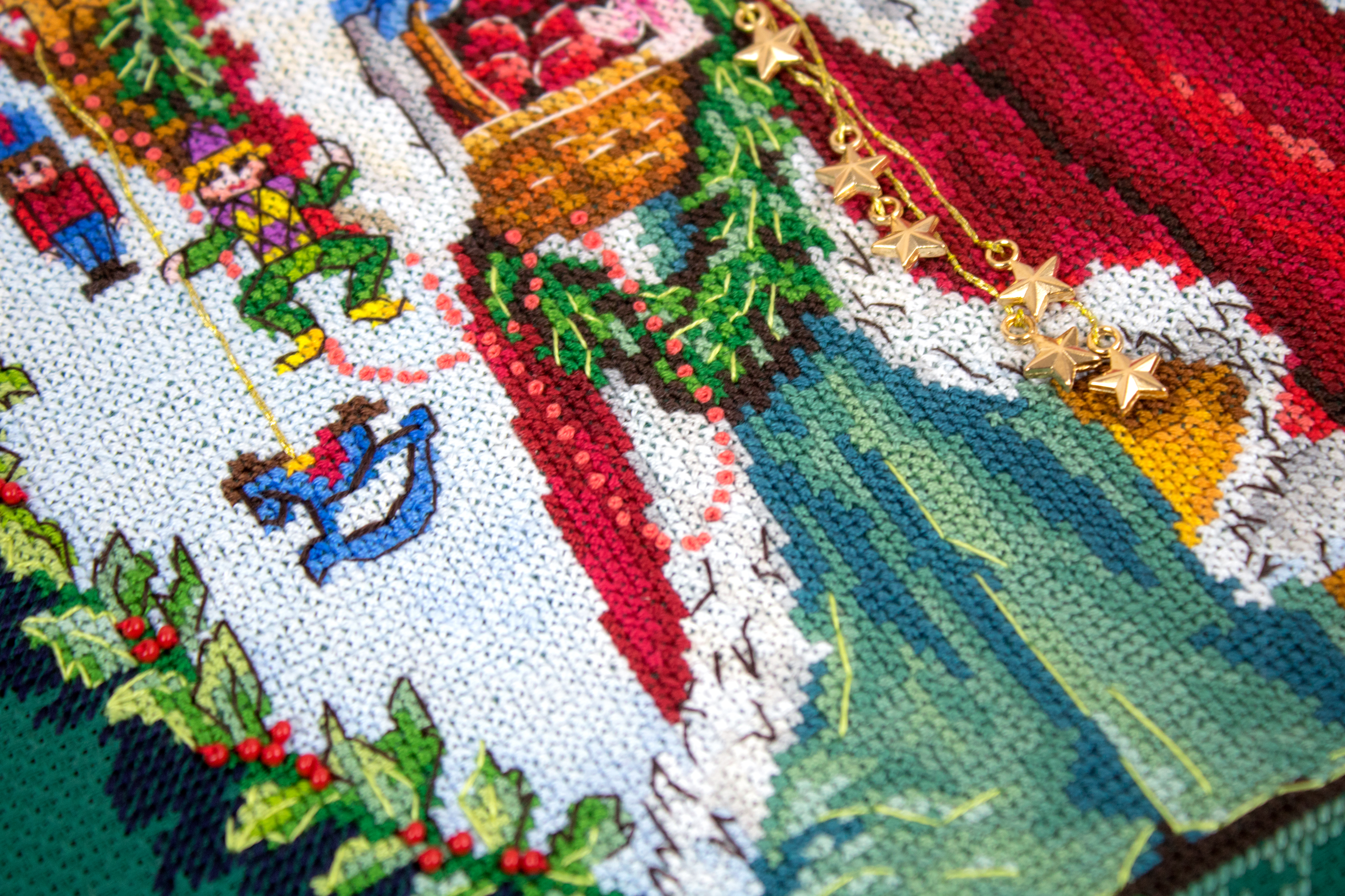 Jolly Saint Nick - Christmas Cross Stitch Kit