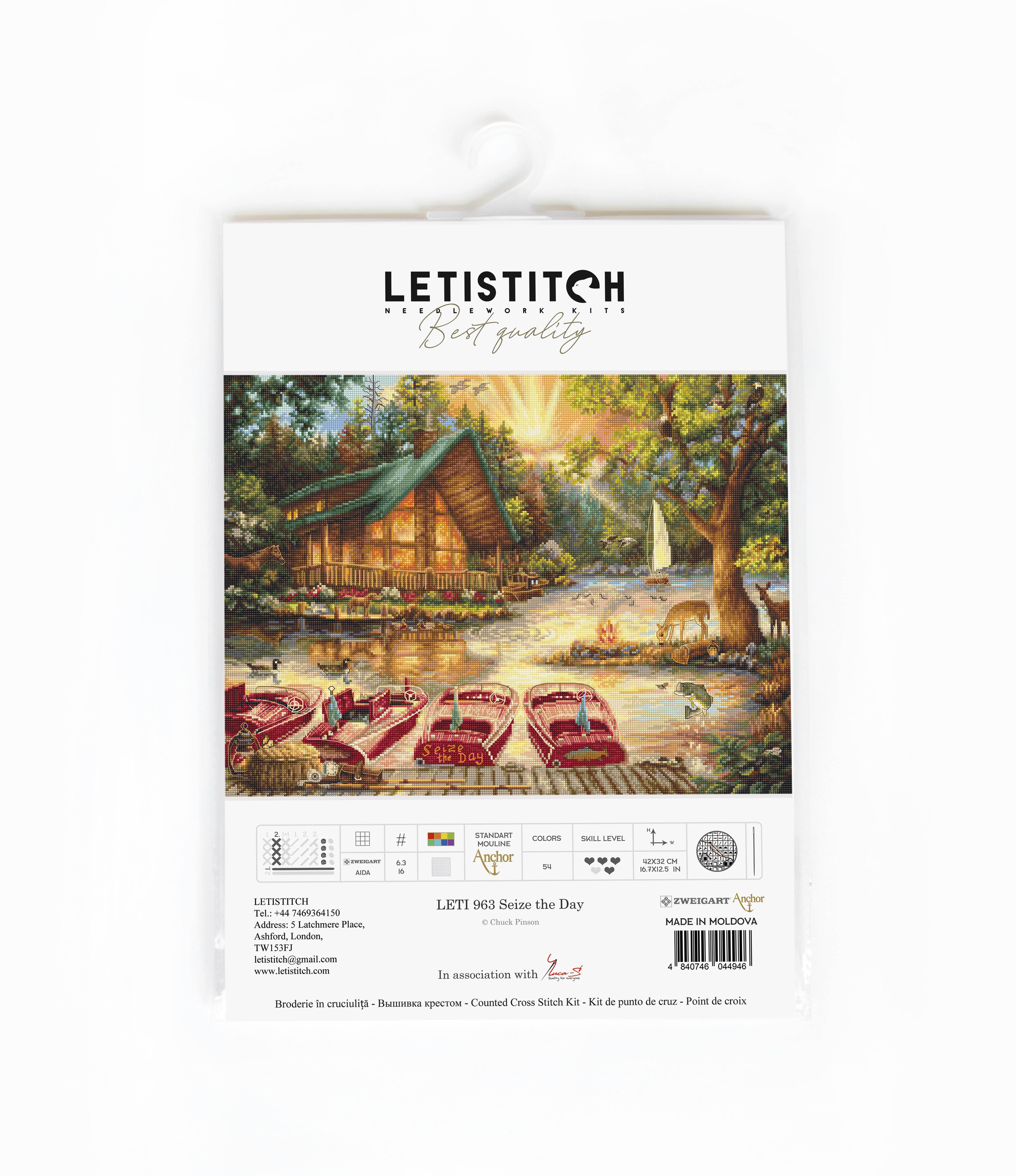 Seize the Day - Cross Stitch Kit