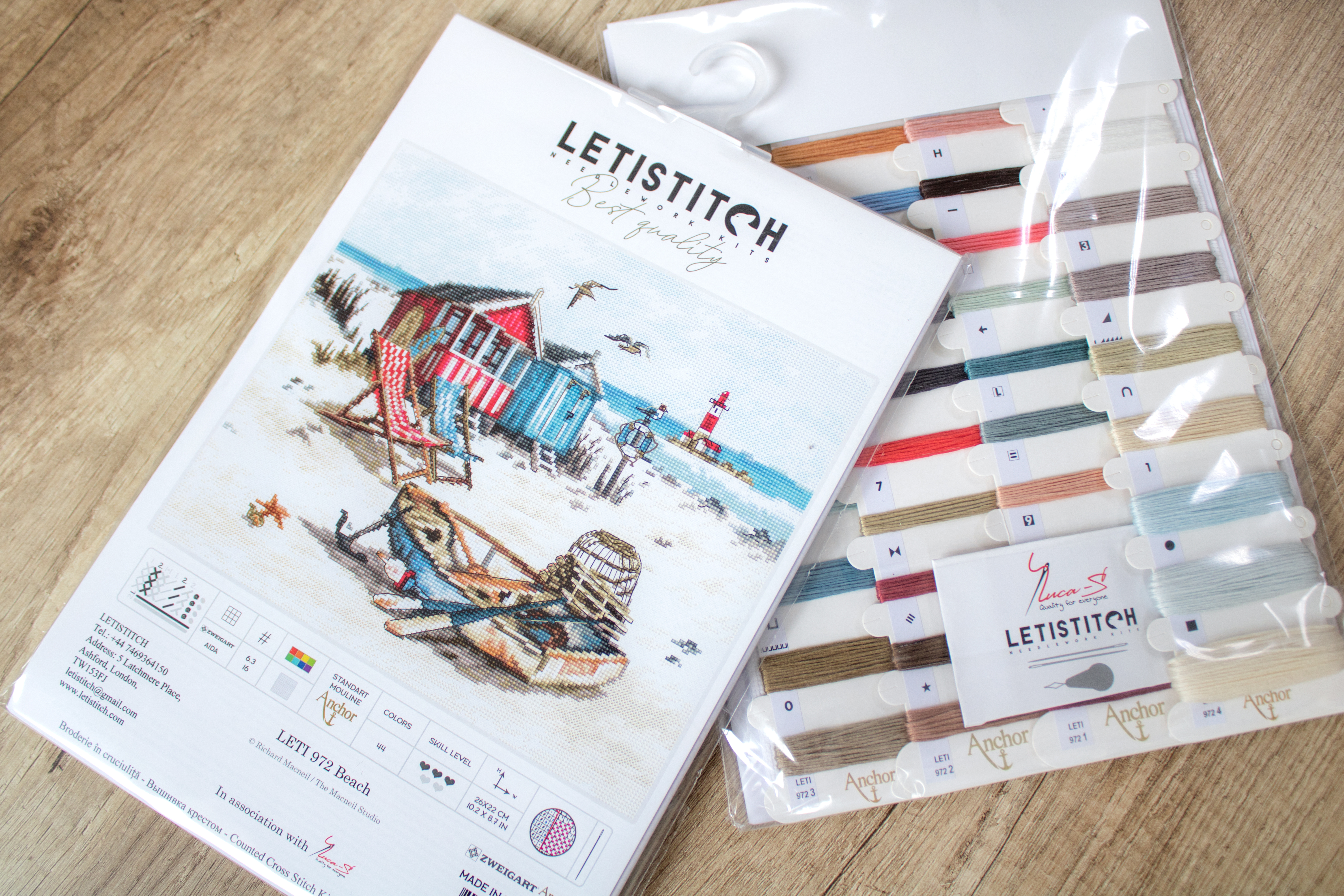 Beach - Cross Stitch Kit