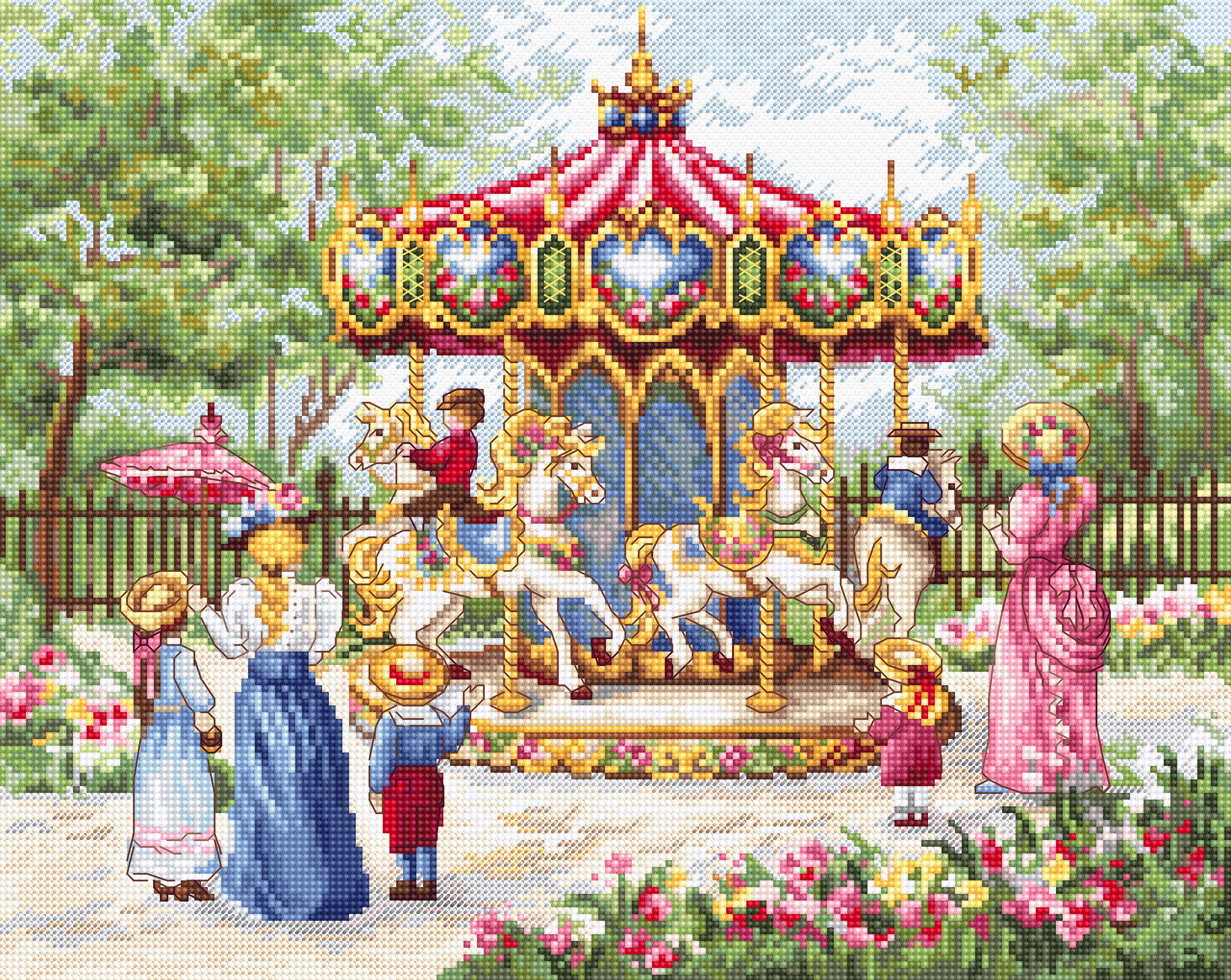 Magical Horses - Cross Stitch Kit