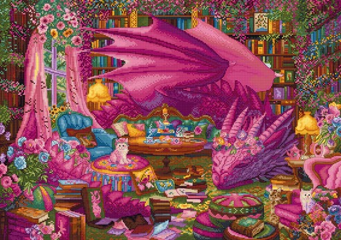 The Reading Realm - Cross Stitch Kit