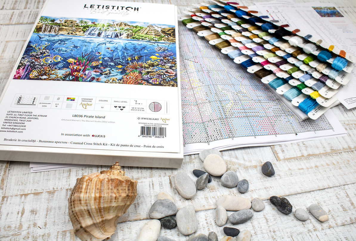 Pirate Island - Cross Stitch Kit