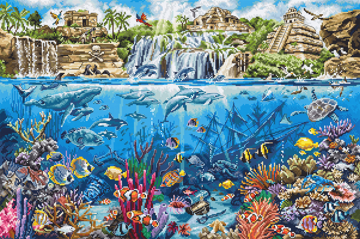 Pirate Island - Cross Stitch Kit
