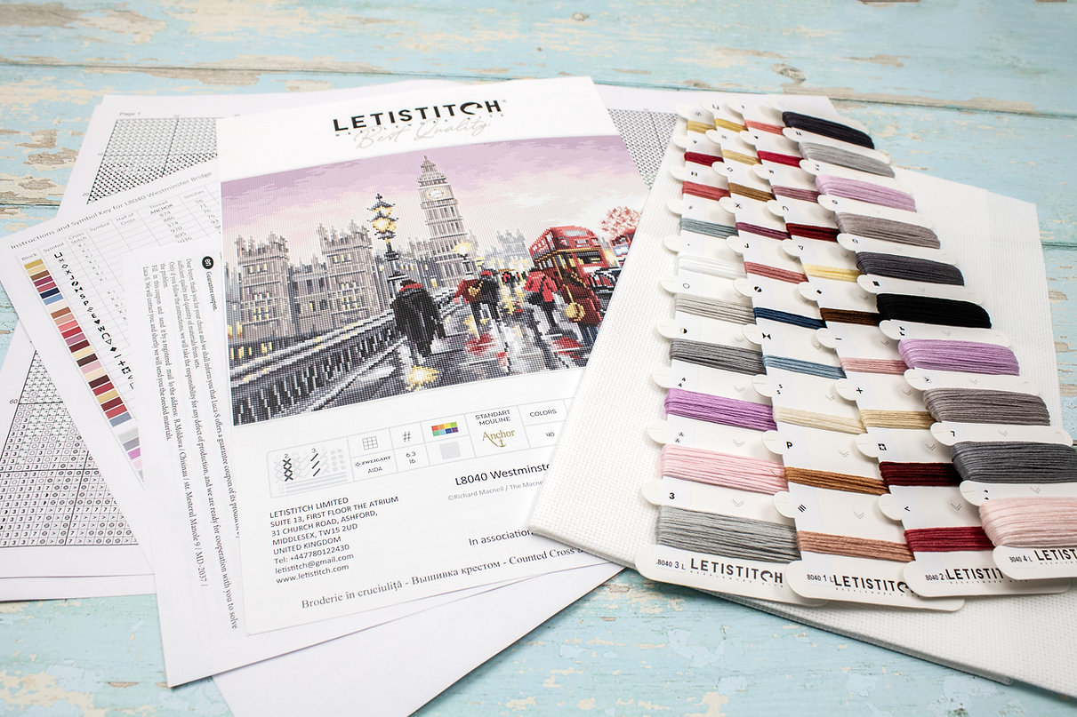 Westminster Bridge - Cross Stitch Kit