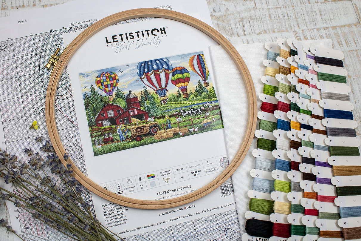 Up Up And Away - Cross Stitch Kit