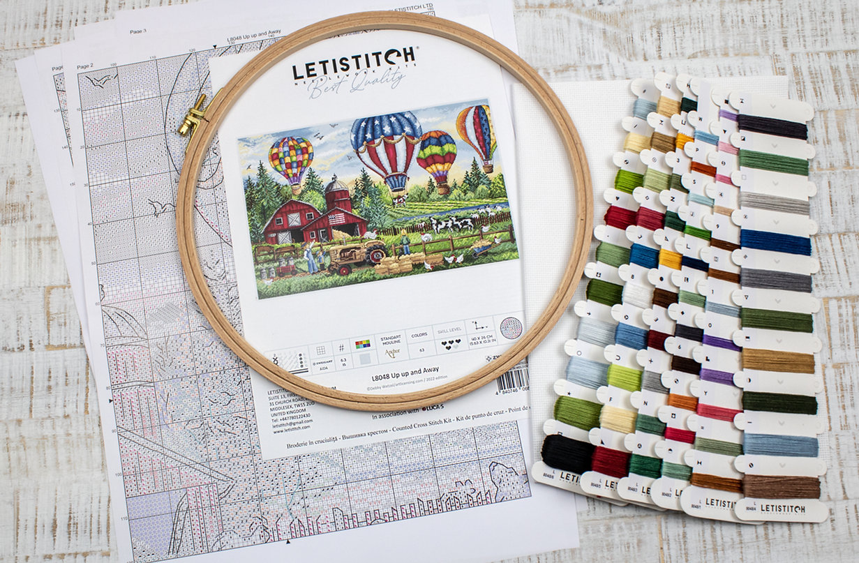 Up Up And Away - Cross Stitch Kit