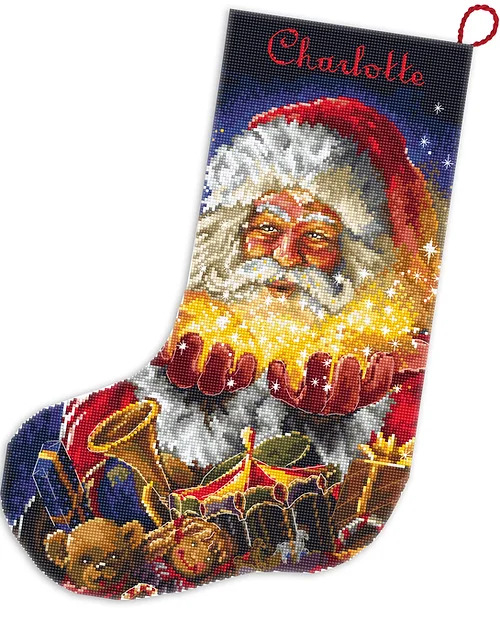 Christmas Miracle Stocking - Cross Stitch Kit