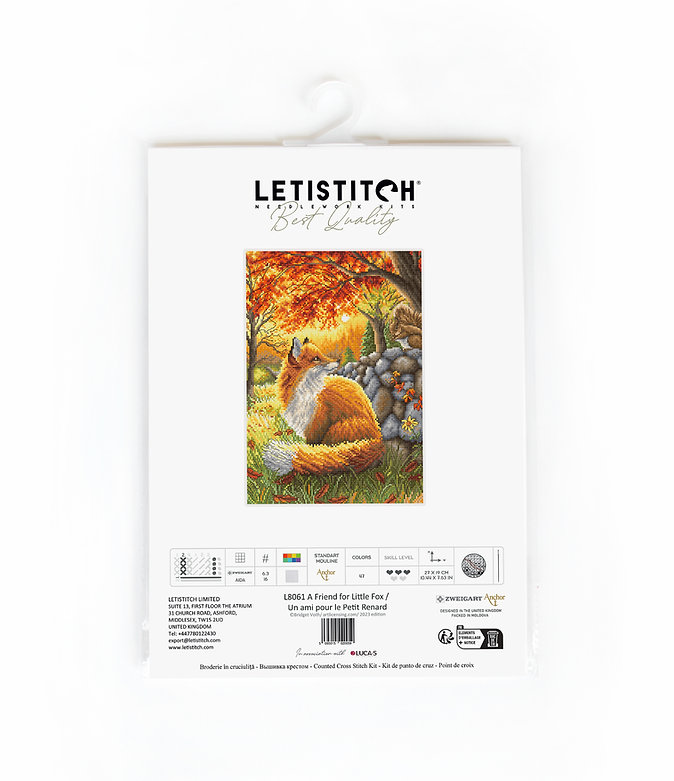 A Friend for Little Fox - Cross Stitch Kit