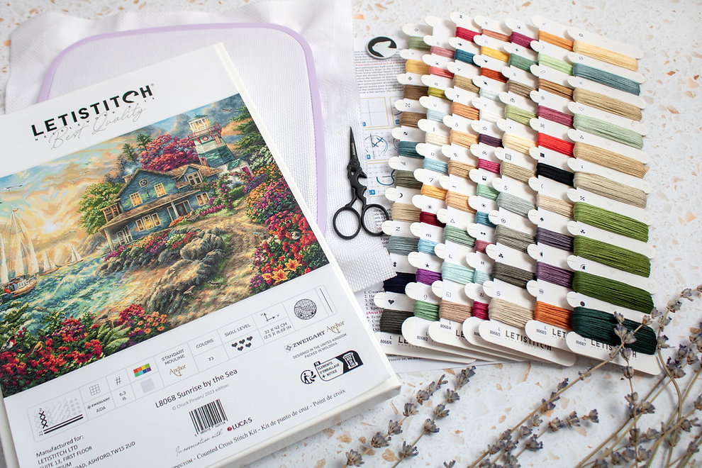 Sunrise by the Sea - Cross Stitch Kit