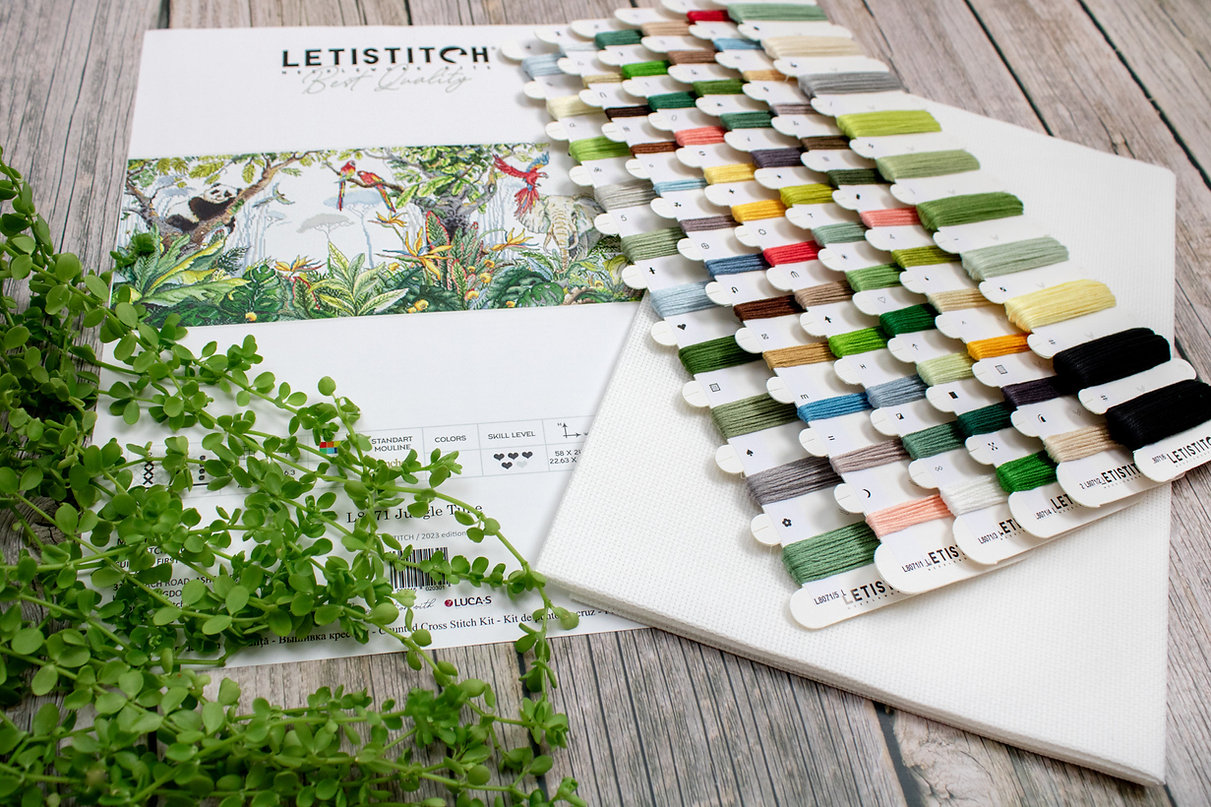 Jungle Time - Cross Stitch Kit 