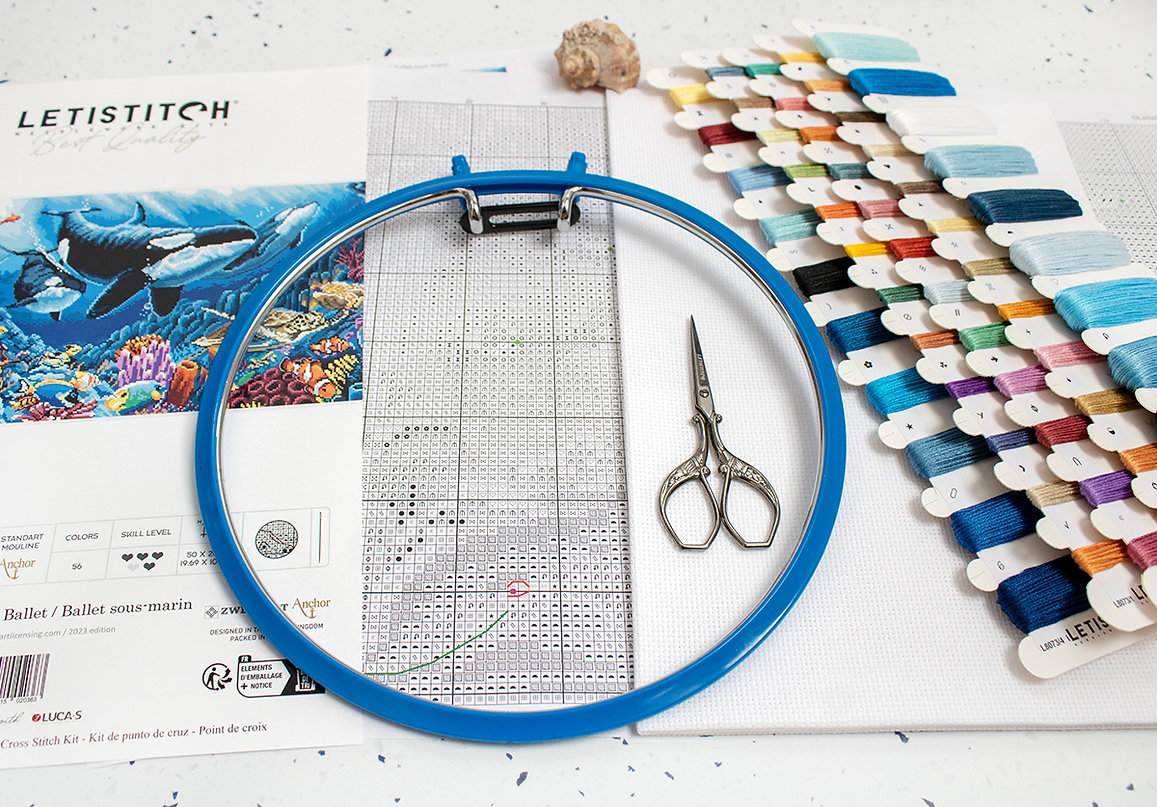 Underwater Ballet - Cross Stitch Kit 