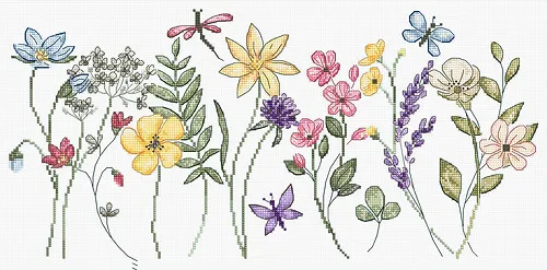 Summer Bloom - Cross Stitch Kit
