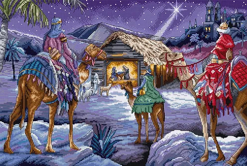 Three Kings - Christmas Cross Stitch Kit