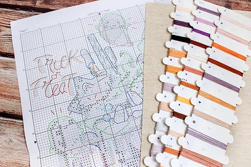 Trick or Treat - Halloween Cross Stitch Kit