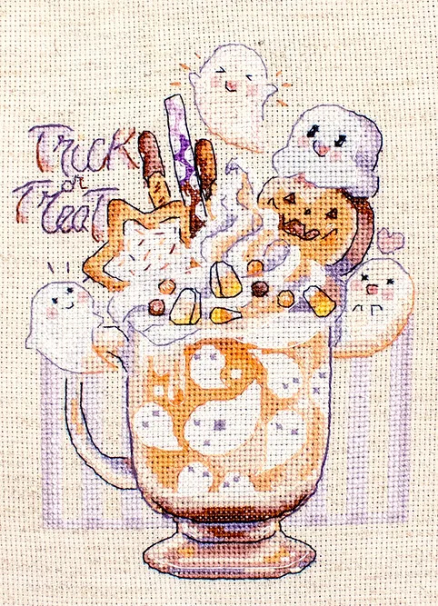 Trick or Treat - Halloween Cross Stitch Kit