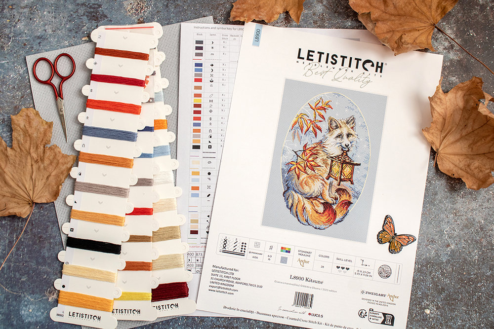 Kitsune - Cross Stitch Kit 