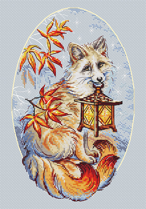 Kitsune - Cross Stitch Kit 
