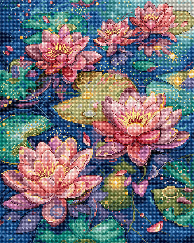 Water Lily - Cross Stitch Kit