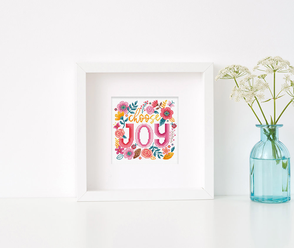 Choose Joy - Cross Stitch Kit