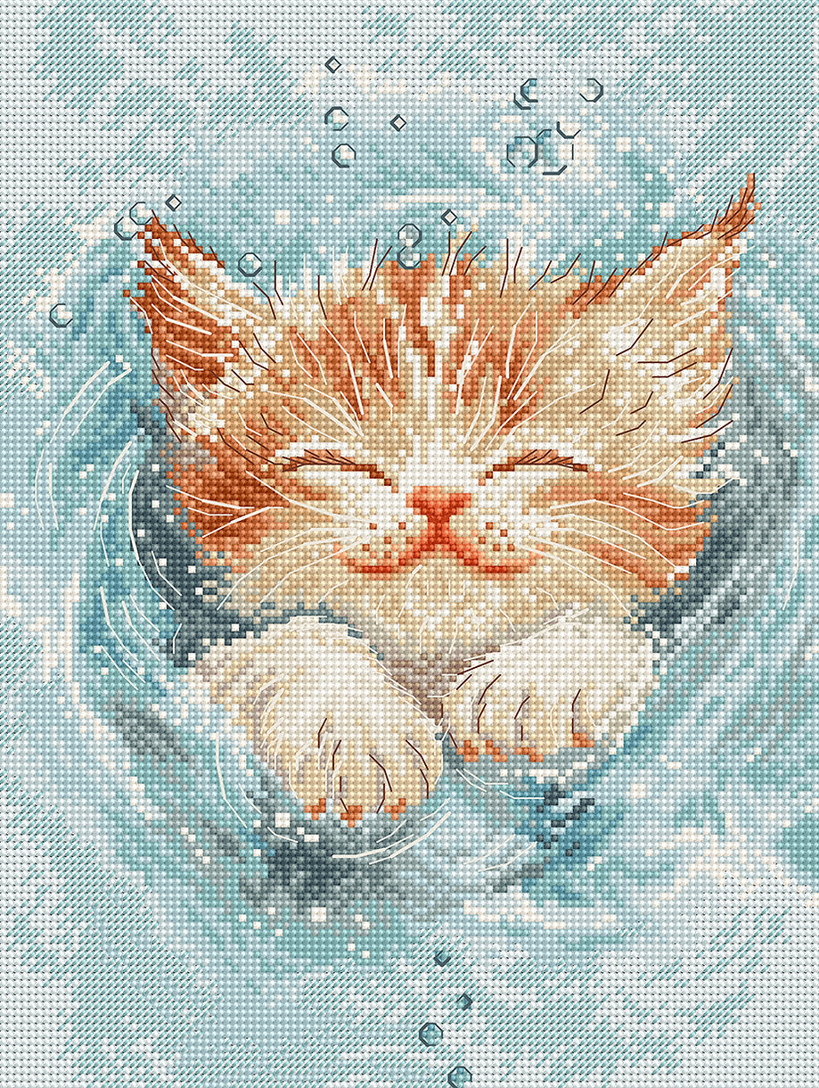 Splashing Playtime - Cross Stitch Kit