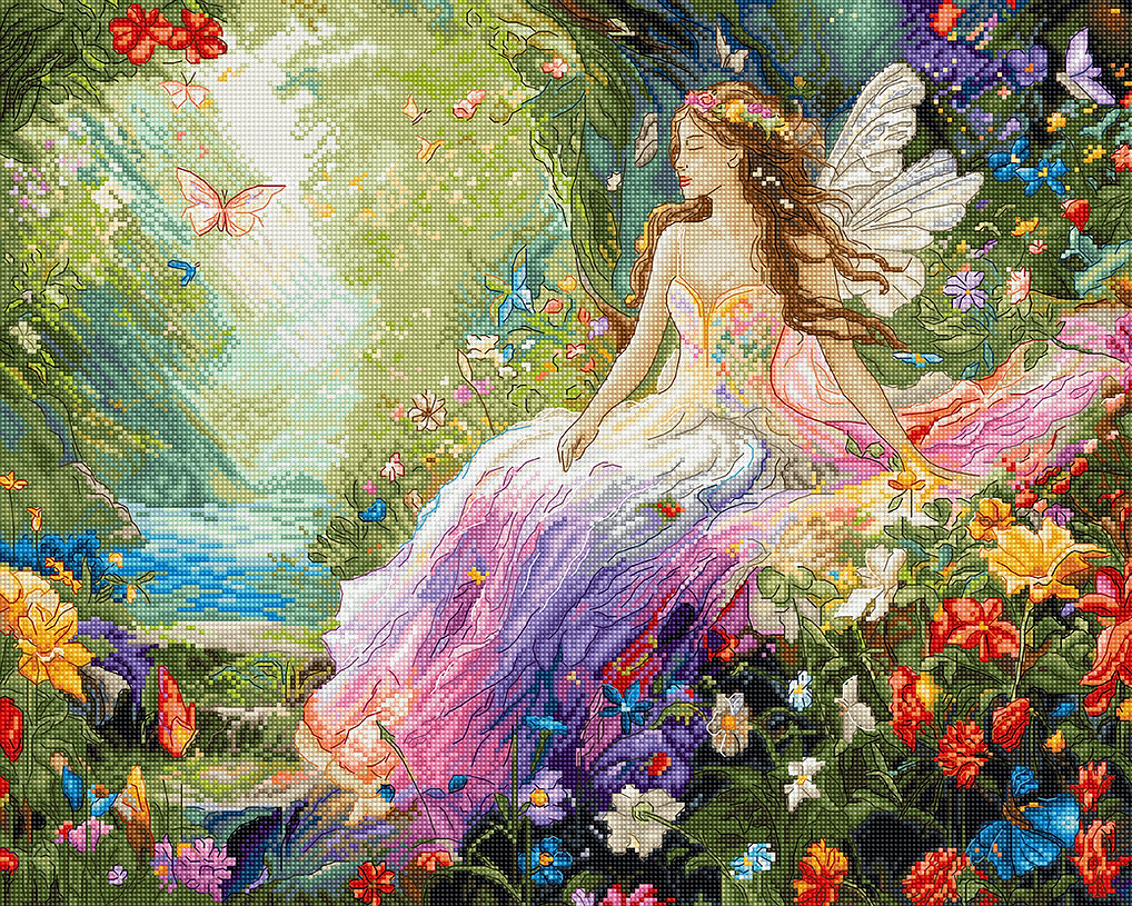 Enchanted Spring - Cross Stitch Kit
