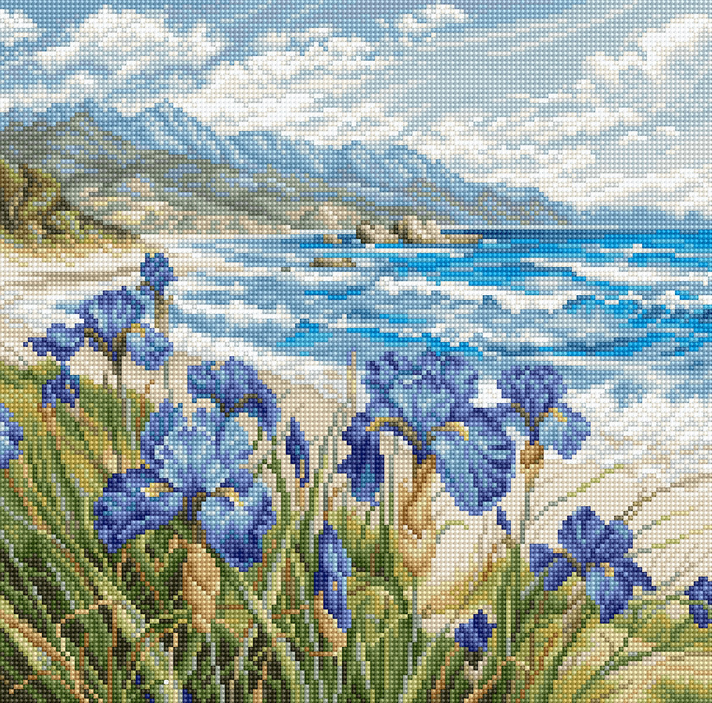 Blue Harmony - Cross Stitch Kit