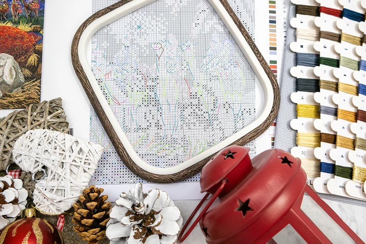 Baby Jesus - Christmas Cross Stitch Pattern  