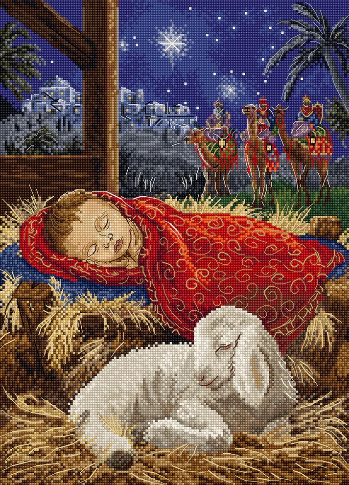 Baby Jesus - Christmas Cross Stitch Pattern  