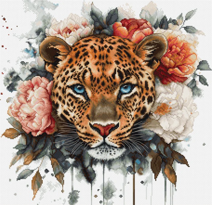 Wild Beauty - Cross Stitch Kit 