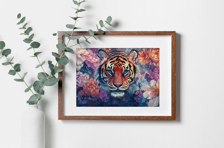 Eyes of the Wild - Cross Stitch Kit  