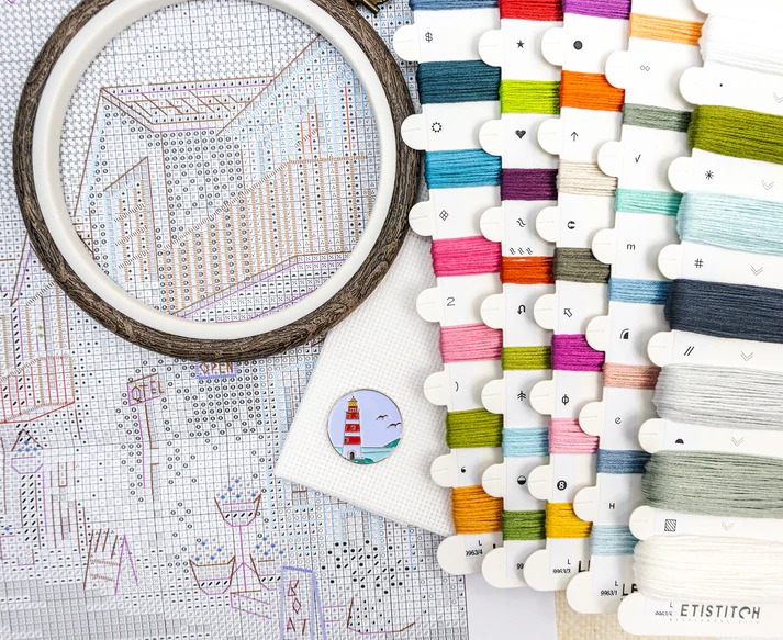 Seaside Harmony - Cross Stitch Kit