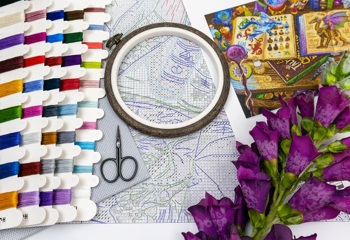 Dragon Studies - Cross Stitch Kit