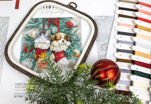 Christmas Naps - Cross Stitch Kit