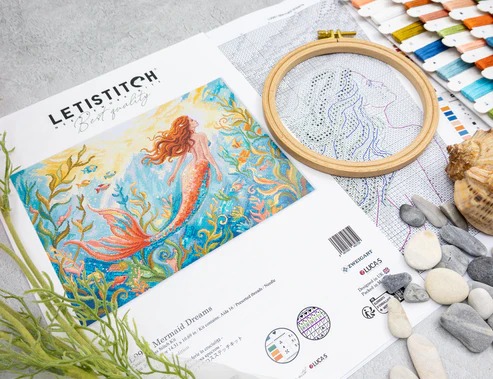 Mermaid Dreams - Cross Stitch Kit 