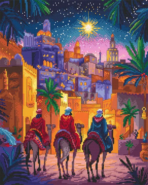 Three Kings - Christian Cross Stitch Kit 