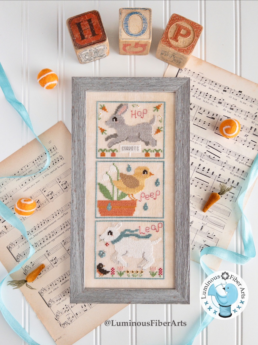 Hop Peep Leap - Cross Stitch Pattern