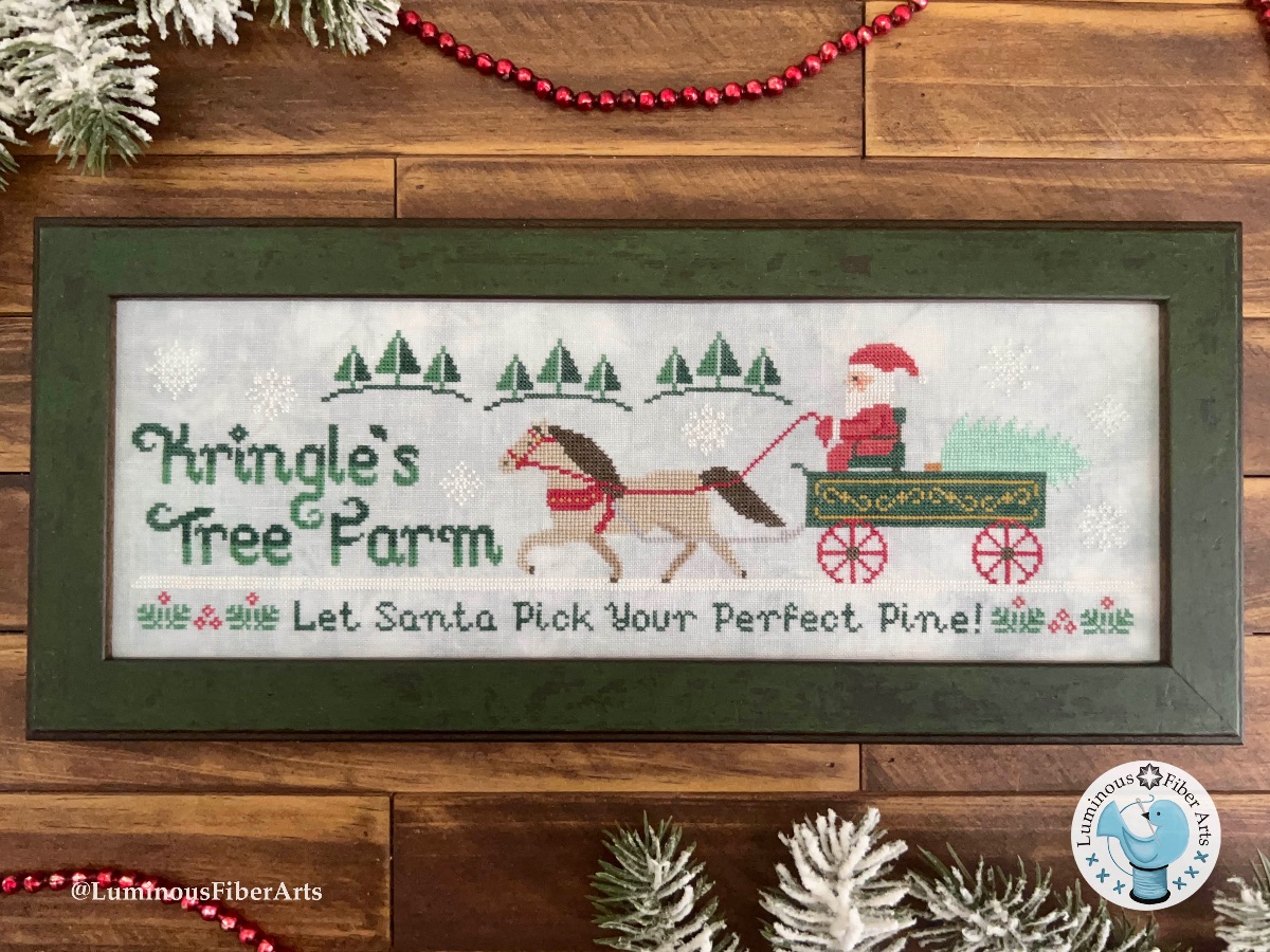 Kringle's Tree Farm - Christmas Cross Stitch Pattern