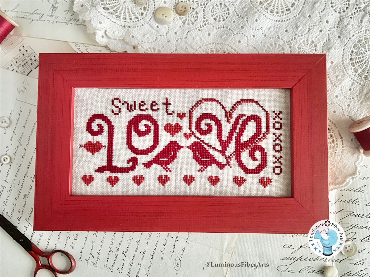 Sweet Love - Valentines Cross Stitch Pattern