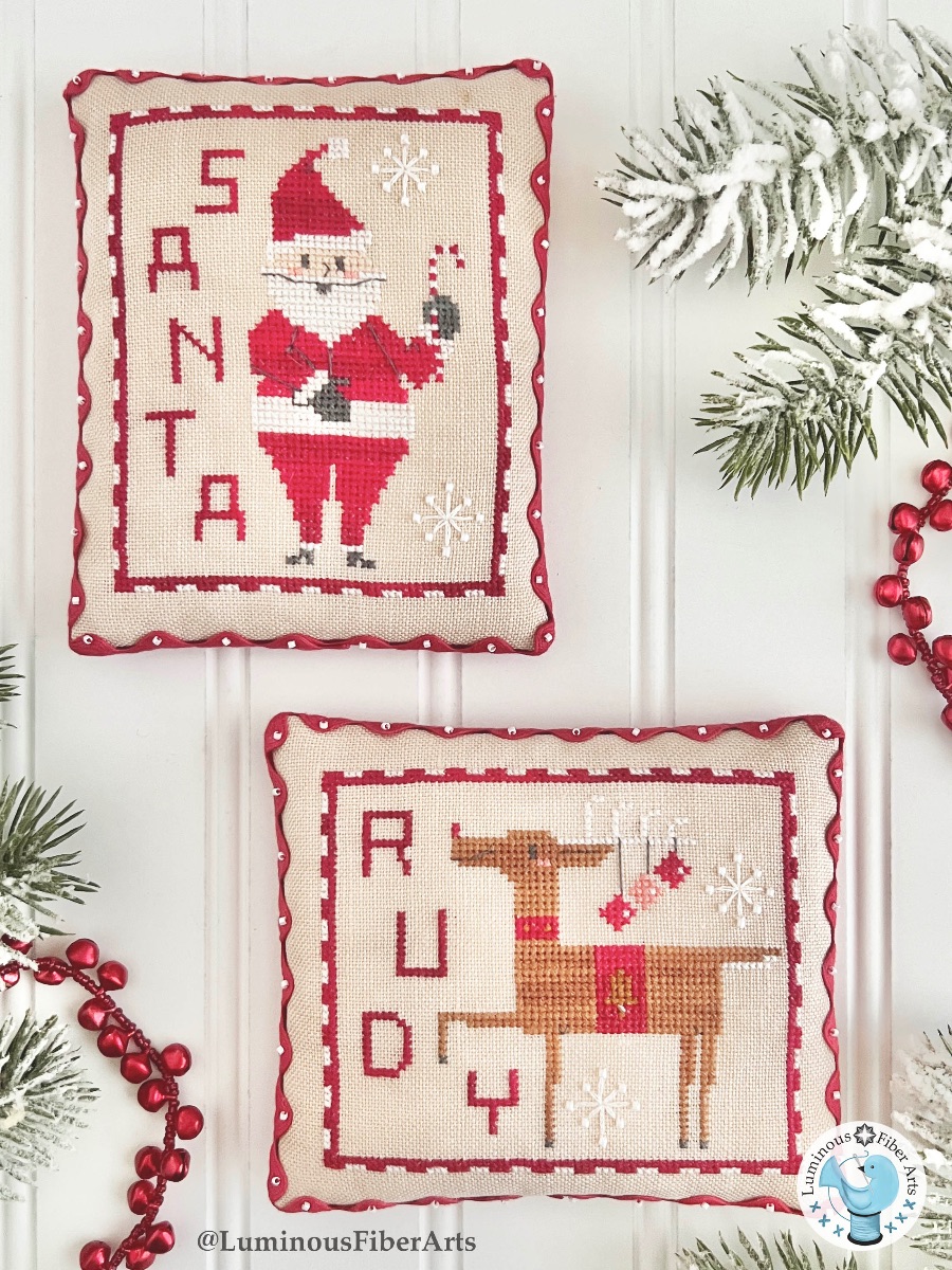 Delivering Holiday Cheer - Christmas Cross Stitch Pattern