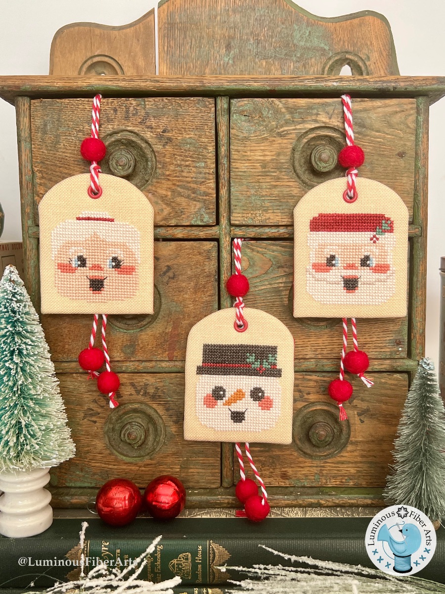 Merry Minikins - Christmas Cross Stitch Pattern