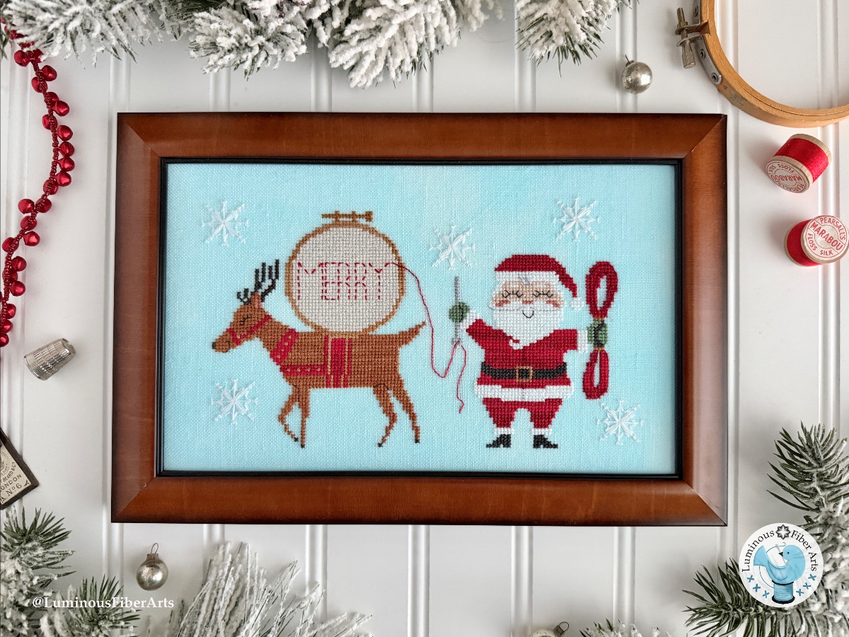 Merry Stitchmas - Christmas Cross Stitch Pattern