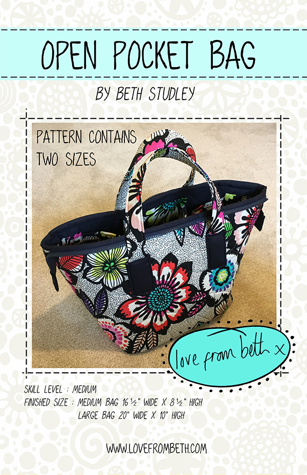 Open Pocket Bag - Quilt Pattern