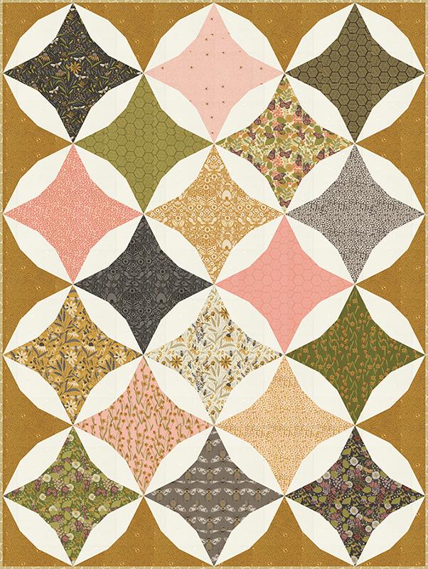 Aunt June's Flower Garden - Quilt Pattern