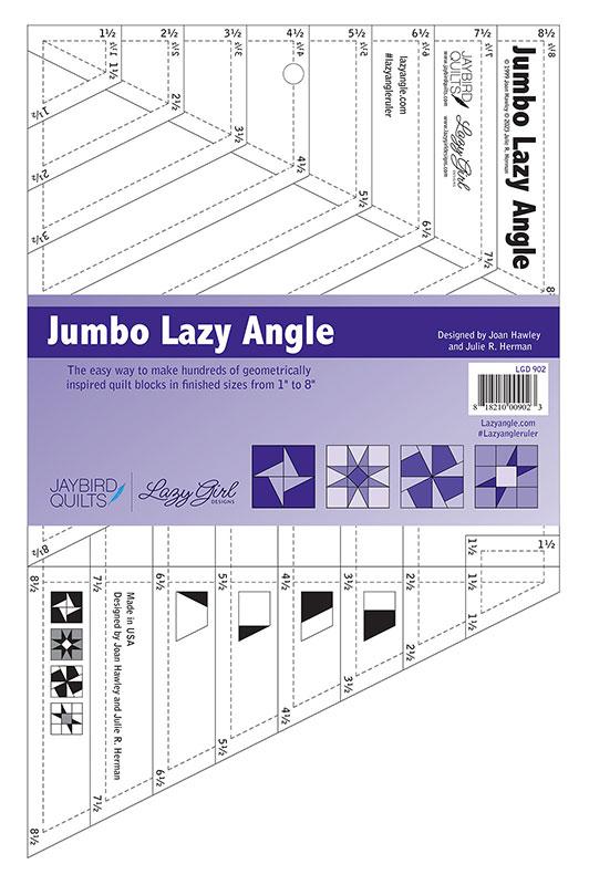 Jumbo Lazy Angle Quilting Ruler