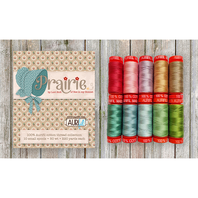 Prairie Aurifil Threads