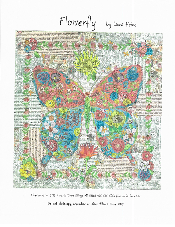 Flowerfly - Quilt Pattern