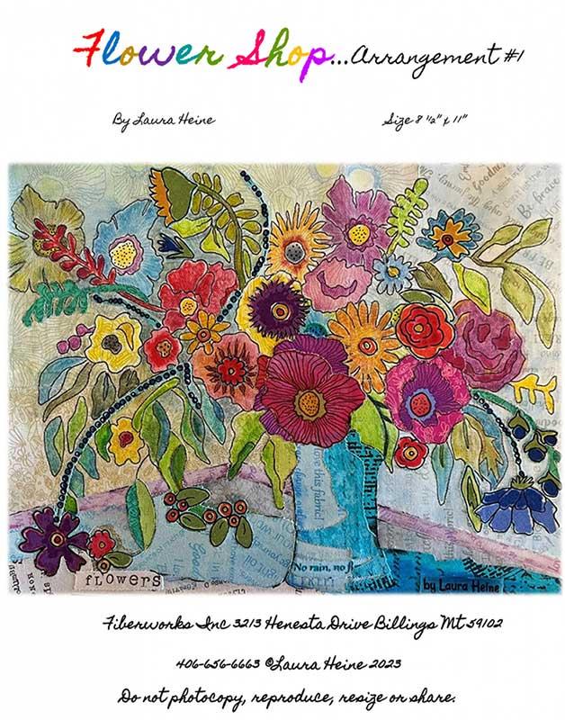 Flower Shop Arrangement #1 - Quilt Pattern